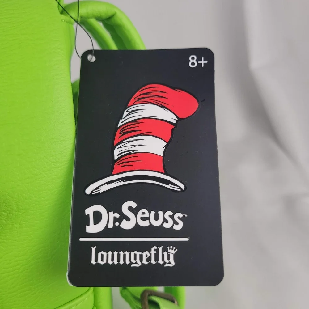 Loungefly Dr Seuss The Grinch Cosplay Mini Backpack Green  NWT